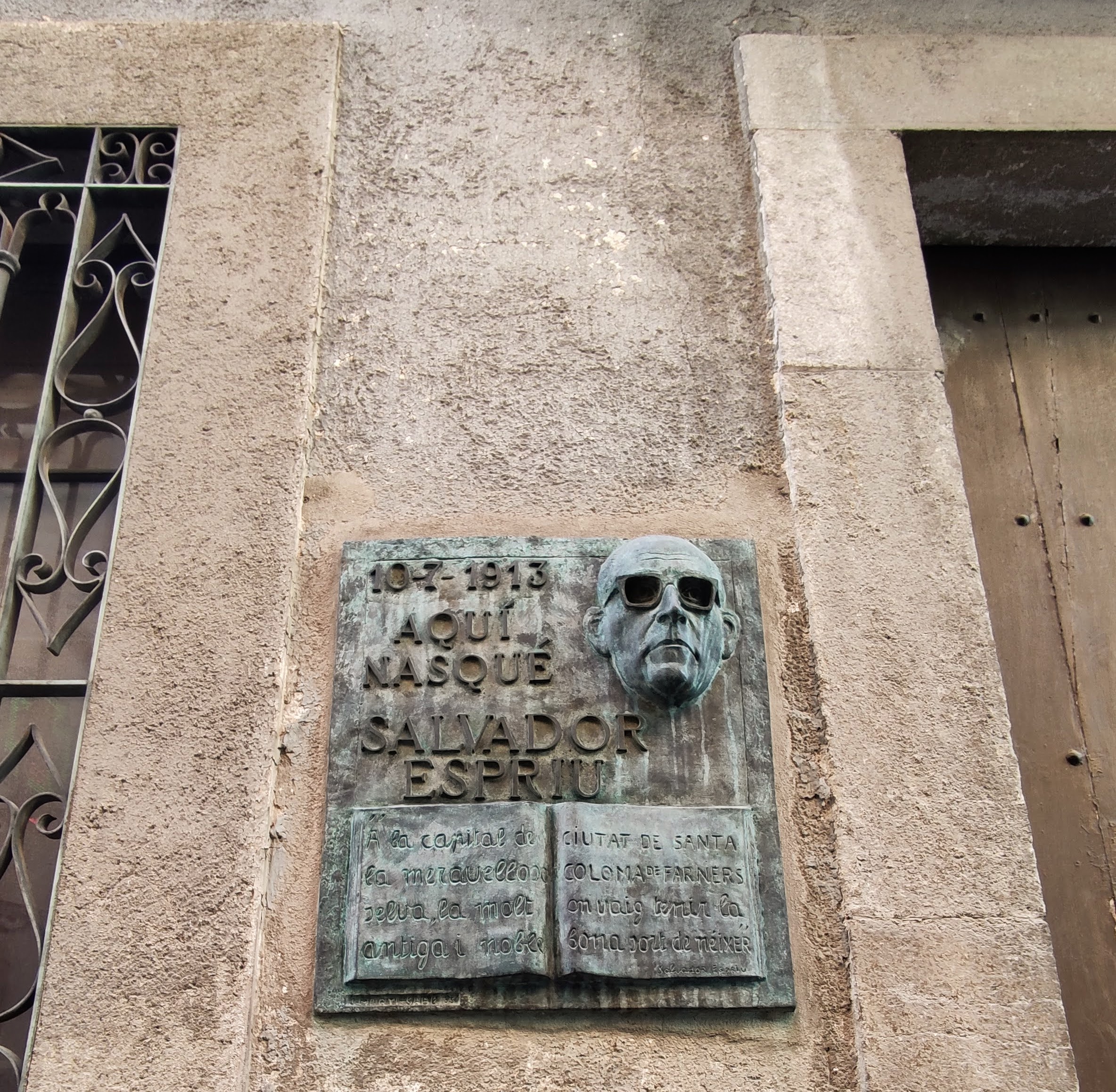 Birth place of Salvador Espriu