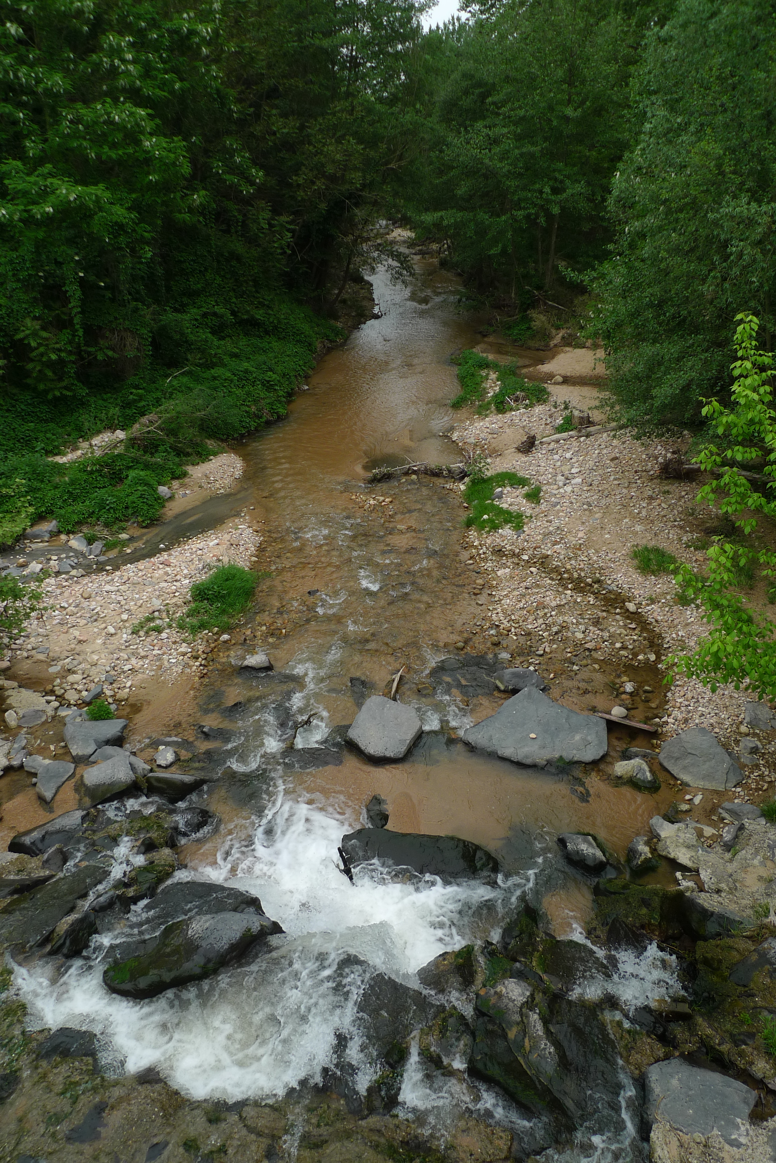 Santa Coloma's stream